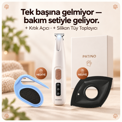 Patino™ Sessiz Kedi Pati Tıraş Makinesi